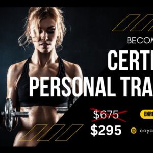 Become a certified personal trainer and pass your exam. ACE, NASM, ISSA