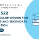 EDU 522 • Curriculum Design for Middle and Secondary Education