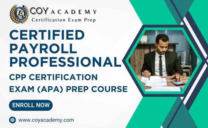 Certified Payroll Professional Certification Exam (APA) Prep