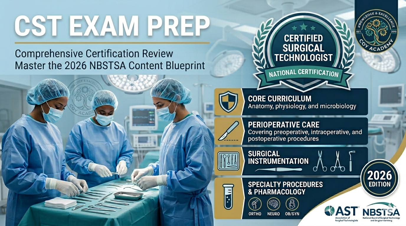 Certified Surgical Technologists (CST) Exam Prep